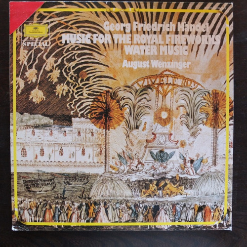 Vinilo Händel Music For The Royal Fireworks Water Music