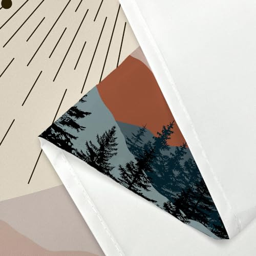 Cortina De Ducha De Mediados De Siglo, Juego De Cortina De D