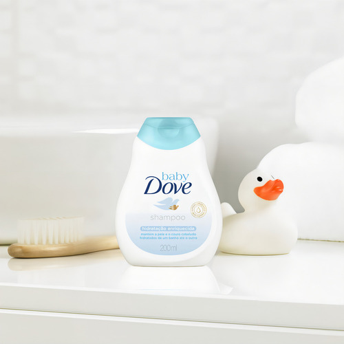 Kit 06 Shampoo Dove Baby Hidratação Enriquecida 200ml
