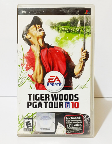 Tiger Woods Pga Tour 10 Juego Psp Fisico