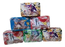 Comprar Cartas Pokemon,caja Metalica X 42 Cartas Aleatorias, Español