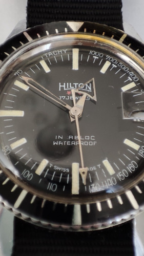 Reloj Hilton Diver Cuerda No Omega Seiko Citizen