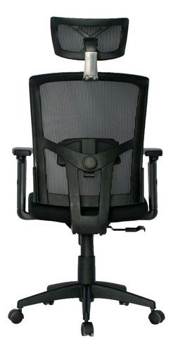 Silla De Oficina Nairobi Marca Ergonomus Con Base Nylon Color Negro