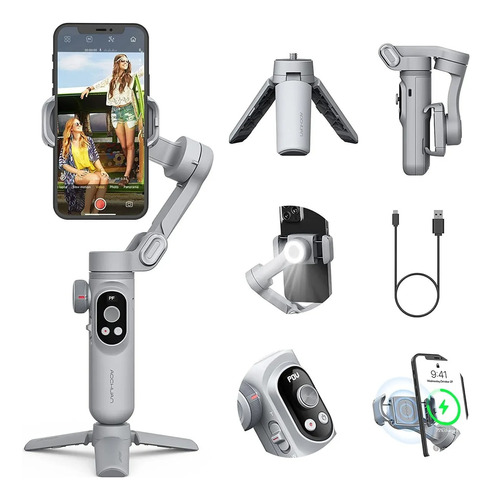 Estabilizador Celular 3 Ejes Plegable Gimbal Profesional