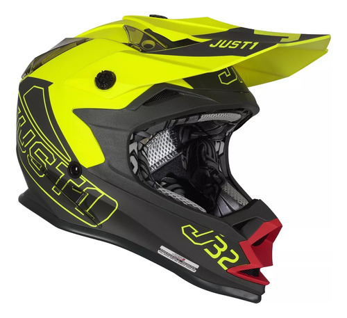 Casco Motocross Just1 J32 Vertigo Kids - Fas Motos