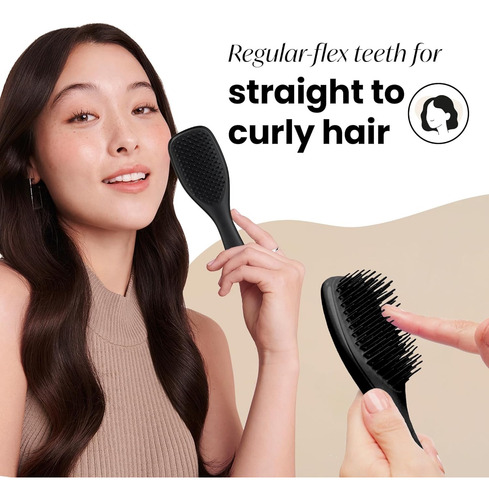 Tangle Teezer Ultimate Detangler - Minicepillo Desenredante Negro