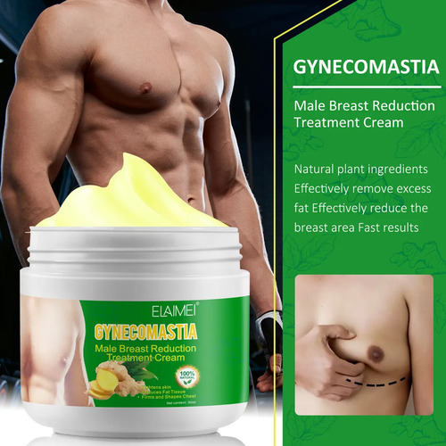 Crema Reafirmante Para Ginecomastia: Quema Grasa Y Aumenta E