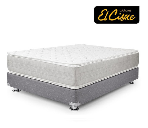 Cama El Cisne Americana Element King+3 Almohadas+protector