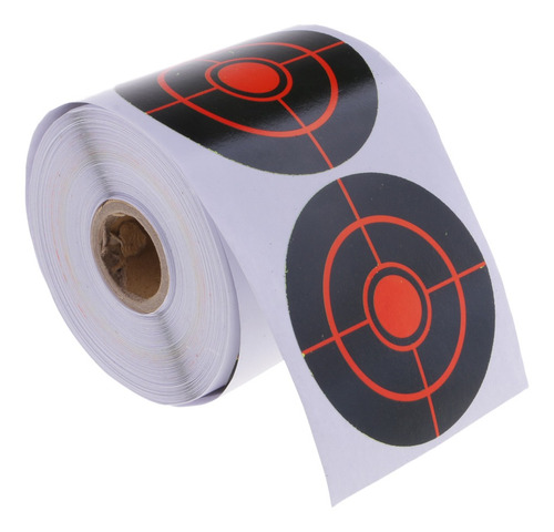 Blanco Reactivo Adhesivo De Papel De Objetivo De Tiro De 250