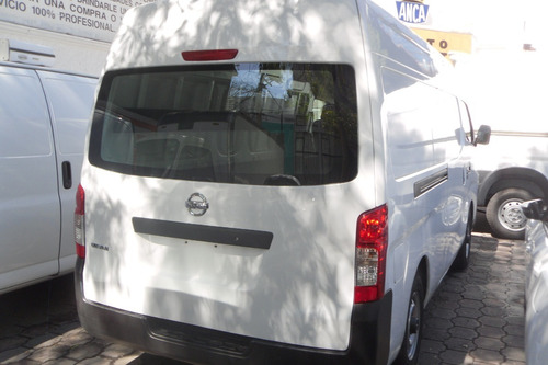 Nissan Urvan 2016 Nv350 Panel Larga Amplia Lista Trabajar