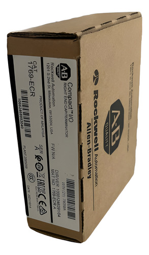 Allen-bradley 1769-ecr Tapa De Extremo Derecho.