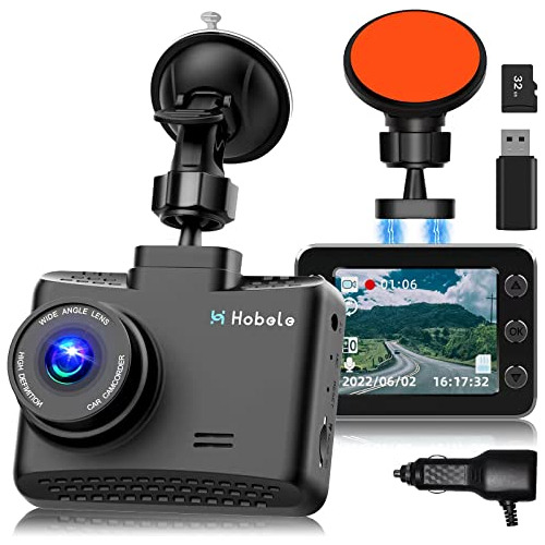 Dash Cam Mini Dash Cam Fhd 1080p, Pantalla Ips De 2.5 P...