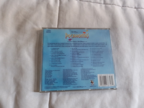 Pocahontas - Banda Sonora En Español - Cd