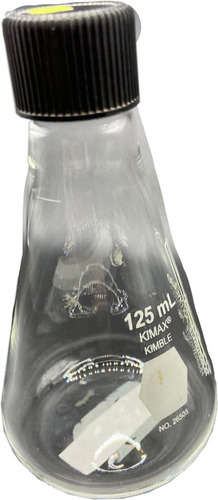 Matraz Erlenmeyer 125 Ml Kimax C/tapon