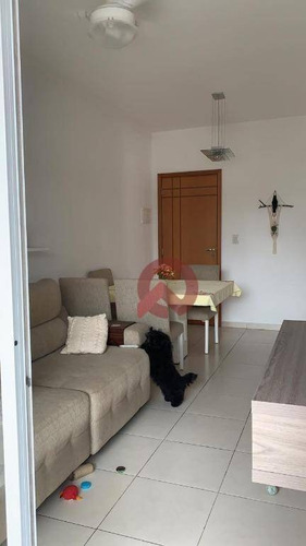 Imagem 3 de 11 de Apartamento Com 1 Dormitório À Venda, 52 M² Por R$ 270.000,00 - Canto Do Forte - Praia Grande/sp - Ap3350