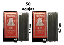 Comprar Agujas Capoteras De 6.7 Cm    50 Agujas