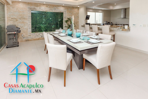 Cad Villas Jazmín 3. Terraza Con Alberca, Jardín, Palapa