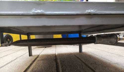Plancha De 60x50 A Gas Patas Cortas Para Cachapas Arepas
