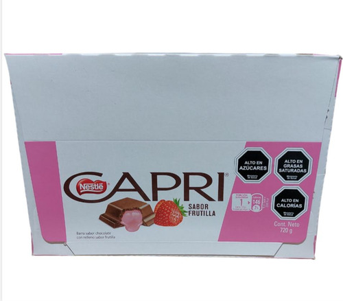 Capri Sabor Frutilla X24 Unidades 