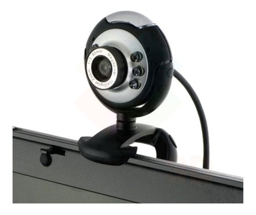 Camera Webcam Pc Hd 720p Pixels Alta Resolução Vídeo Call Cor Preto