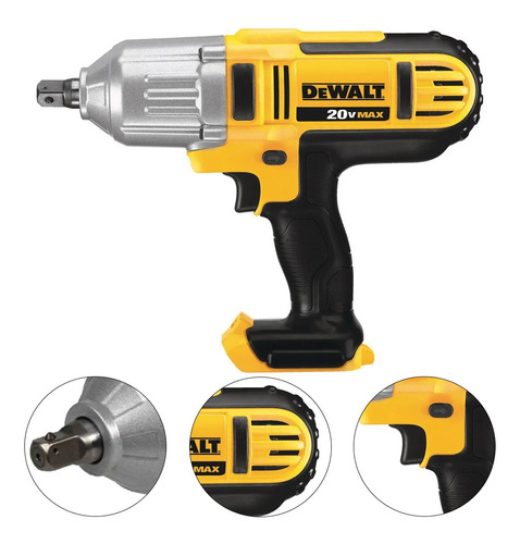 Chave De Impacto 1/2 20v  Max Li-ion 540nm - Dcf889b Dewalt