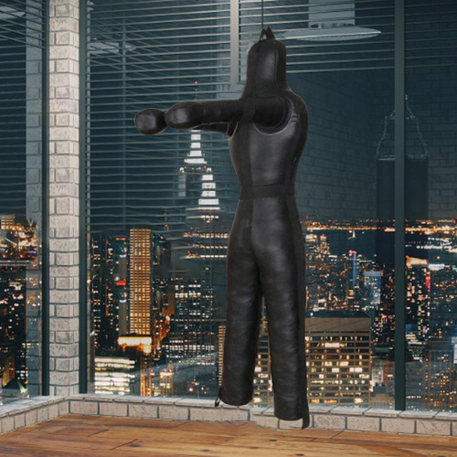 Mma Luta Manequim Boxe Manequim Capa Não 170 Cm Preto