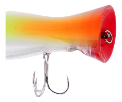 12cm / 4g Popper Señuelo De Pesca Cebo Duro Top Water 3d