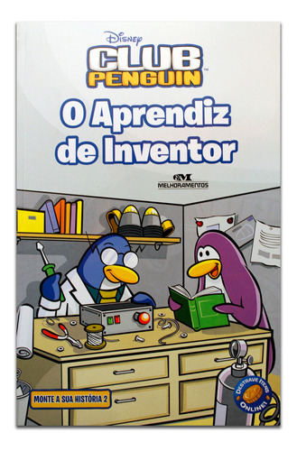 Club Penguin - O Aprendiz De Inventor, De Disney., Vol. 2. Editora Melhoramentos, Capa Mole Em Português