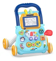 Comprar Andadores Bebe Caminador Actividades Pizarra Magica Juguetes Color Celeste