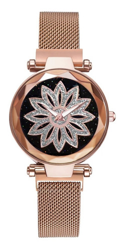 Lindo Relógio Feminino Pulseira Magnética