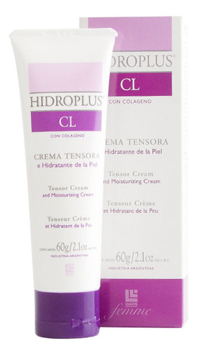 Hidroplus Cl Crema Tensora Hidratante Colageno Antiage Lagos