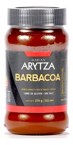 Salsa Barbacoa Gourmet Arytza - 100% Natural - Sin Tacc