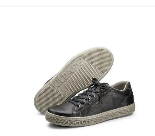 Sapat nis Kildare Couro Preto