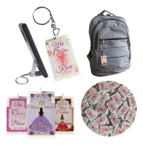 Comprar Llavero 15 Años Personalizado Souvenir 40x Porta Celular