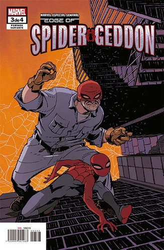 Cómic Marvel Edge Of Spider-geddon # 3 Portada Variante