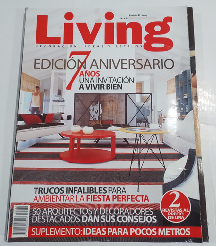 Revista Living Num 43 Ago Sep 2006 Decoracion Estilos Ideas