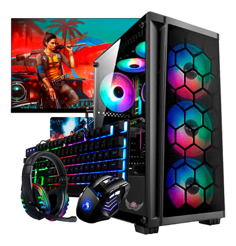 Pc Computador De Mesa I5 Game + Kit Completo + App Estudo