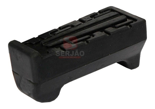 Borracha Estribo Ybr125 2001 2002 Unidade Serjão Moto Peças