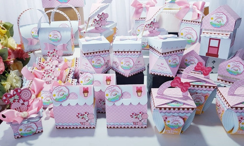 Imagem 1 de 7 de Kit Personalizados Confeitaria - 30 Itens