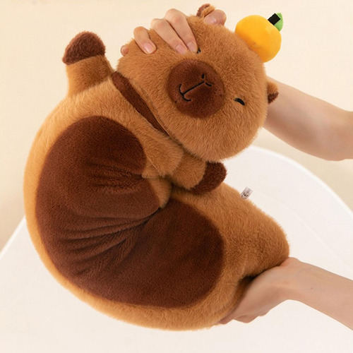 Capybara Relleno Animal Peluche Juguete Para Dormir 70 Cm