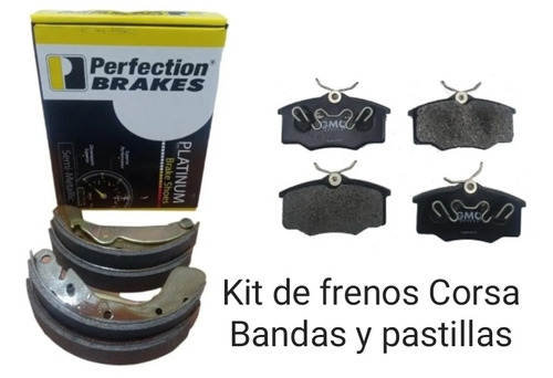 Pastillas De Freno Y Bandas Chevrolet Corsa 98/01