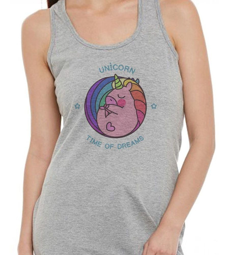 Musculosa Unicorn Pig Time Of Dreams M2