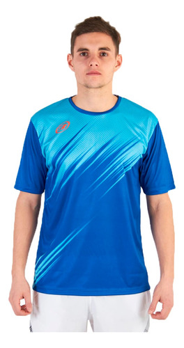 Remera Bullpadel Padel Hombre Cardeña Cte-azul Ras