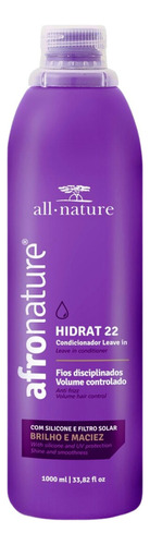 Leave-in Hidrat 22 Afro Nature Creme Sem Enxague All Nature