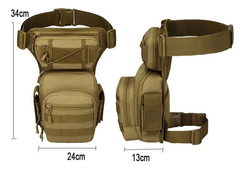 Bolsa De Pierna Para Hombre, Bolsa Para Muslo, Cinturón Util