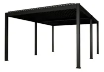 Comprar  Pergola 3x 6 Pared Cochera Galeria Gazebo  Techo Auto  