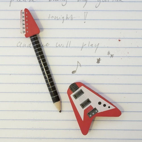 Imagen 3 de 3 de Lápiz Y Goma Guitarra
