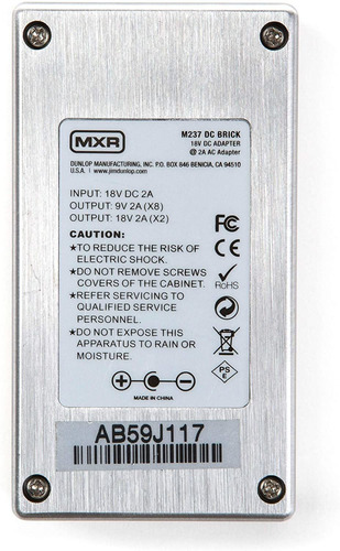 Mxr M237 Dc Brick Fuente De Poder