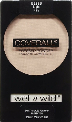 Base de maquillaje en polvo Wet n Wild CoverAll Coverall pressed powder Pressed Powder tono light - 7g