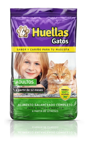 Imagen 5 de 5 de Alimento 4 Huellas Perro X 15 Kg + 4 Huellas Gato X 10 Kg